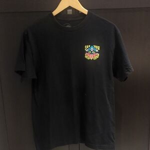 Lurking Class Black Graphic T-Shirt Street Artist - Size M Great Condition